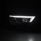 14-20 Toyota 4Runner PRO-Series Halogen Projector Headlights Chrome - Apollo Off-Road