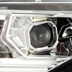 14-20 Toyota 4Runner PRO-Series Halogen Projector Headlights Chrome - Apollo Off-Road