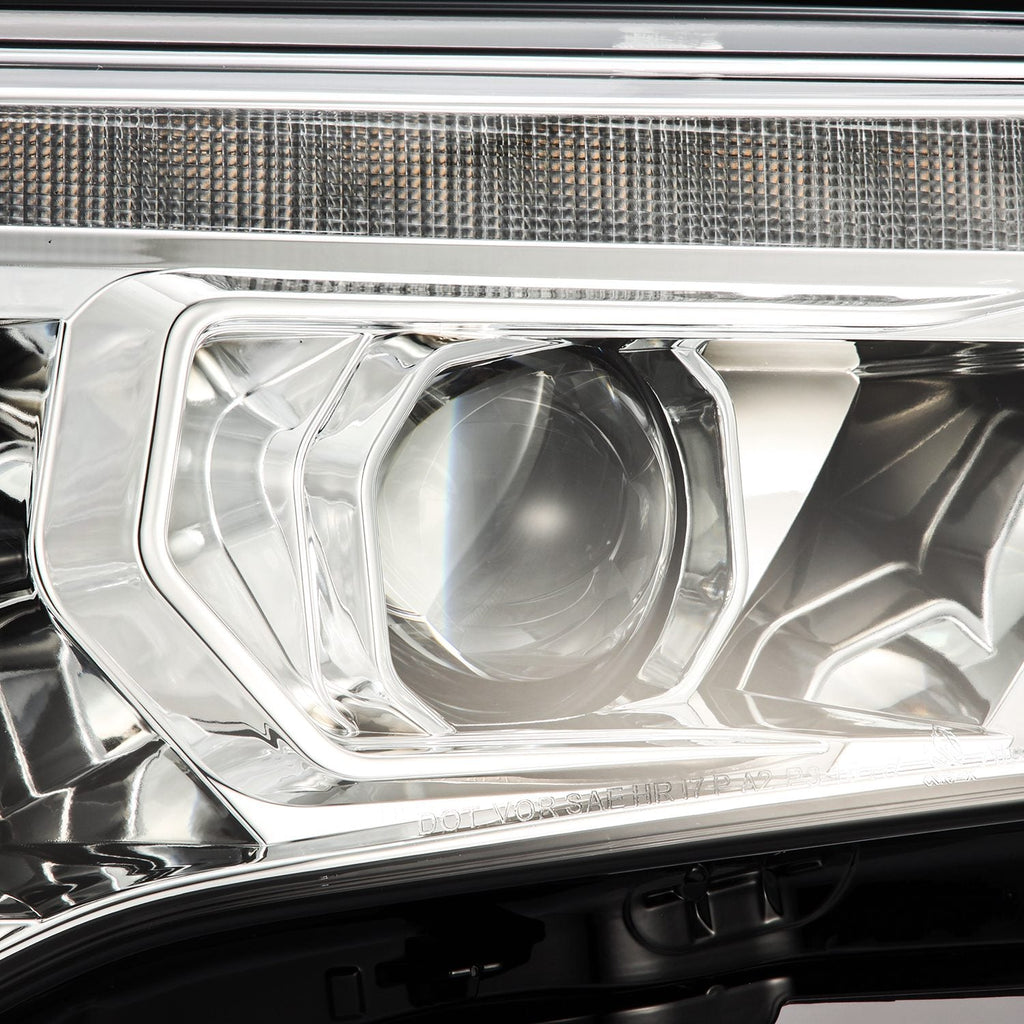 14-20 Toyota 4Runner PRO-Series Halogen Projector Headlights Chrome - Apollo Off-Road
