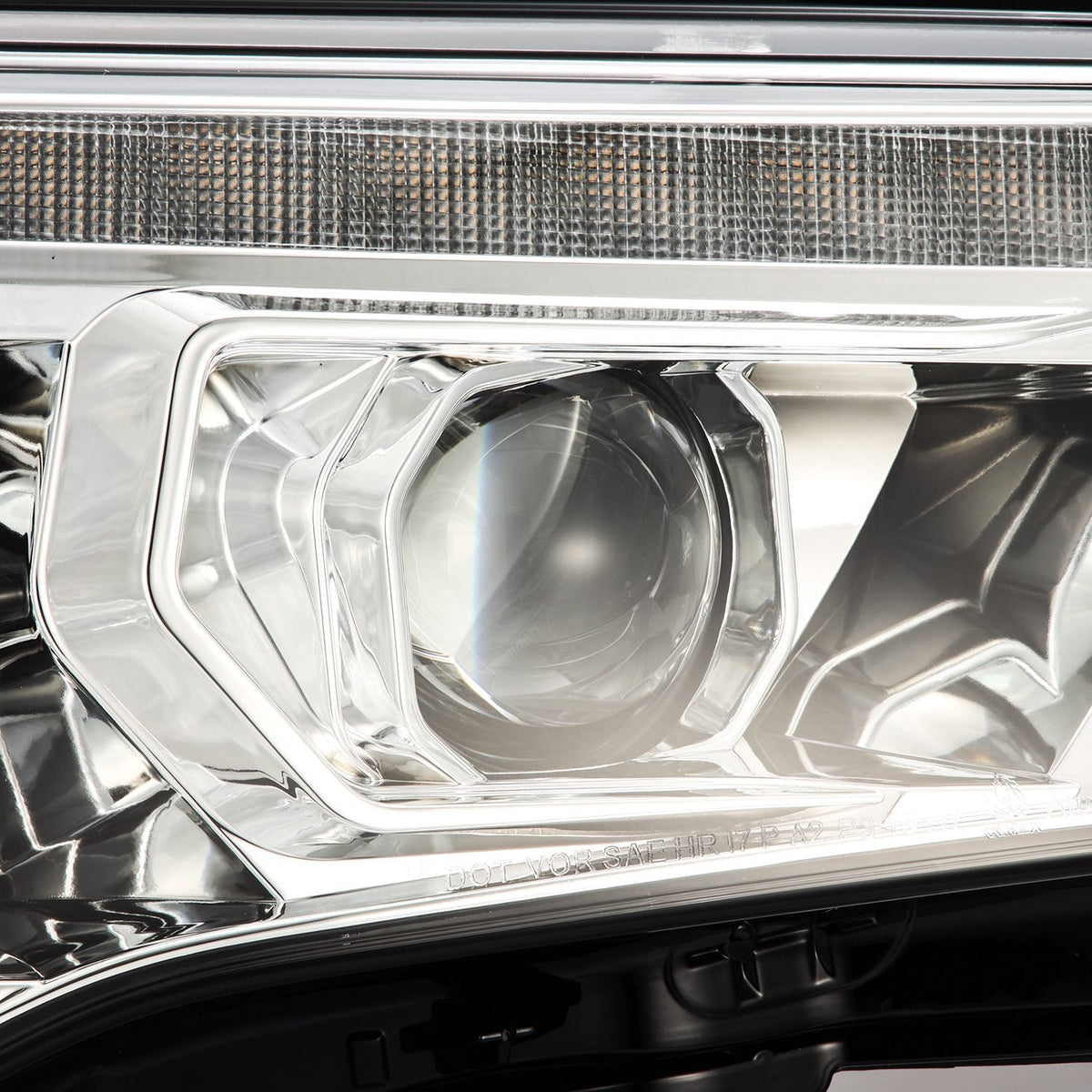 14-20 Toyota 4Runner PRO-Series Halogen Projector Headlights Chrome - Apollo Off-Road
