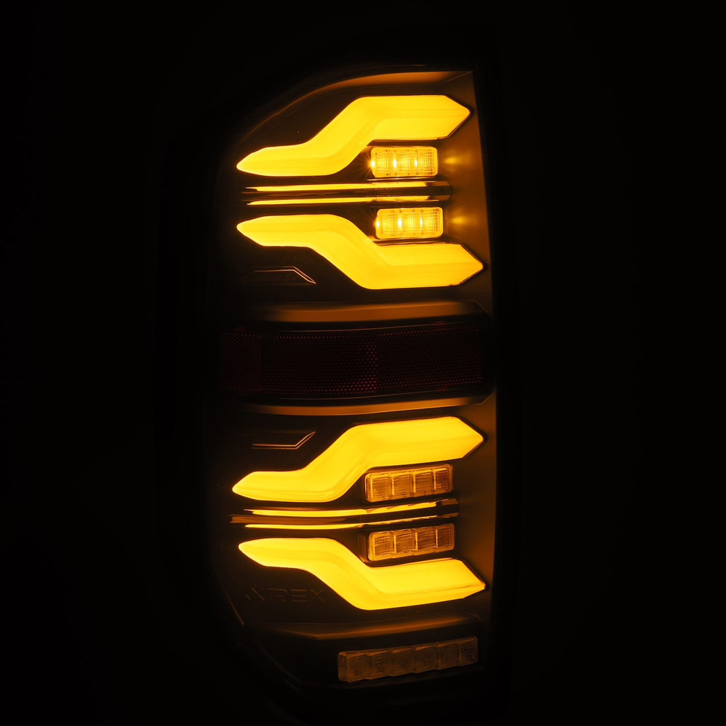 14-21 Toyota Tundra LUXX-Series LED Taillights Alpha-Black - Apollo Off-Road