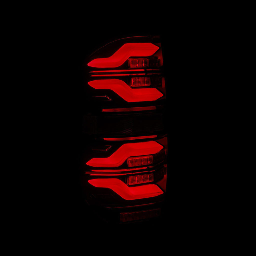 14-21 Toyota Tundra LUXX-Series LED Taillights Black-Red - Apollo Off-Road