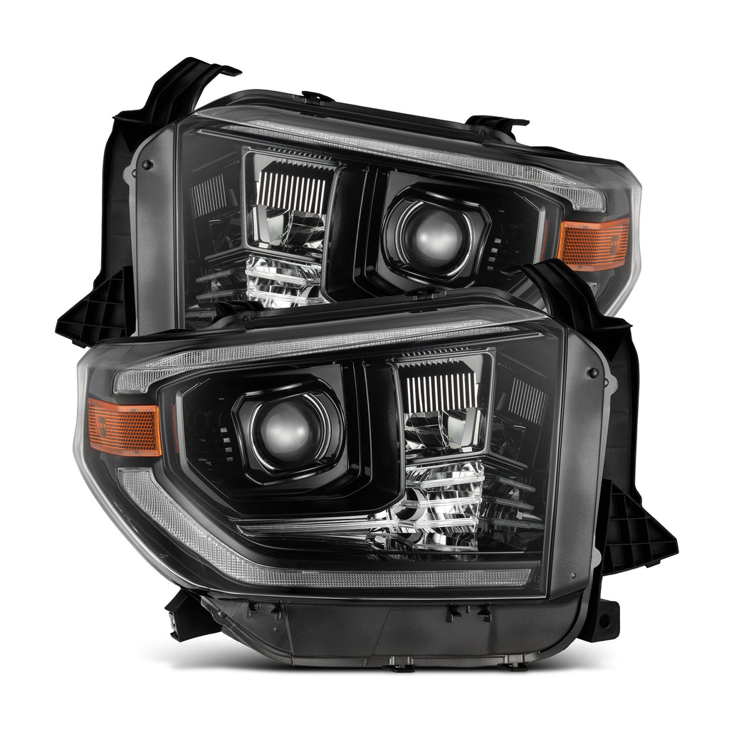14-21 Toyota Tundra LUXX-Series Projector Headlights Alpha-Black - Apollo Off-Road