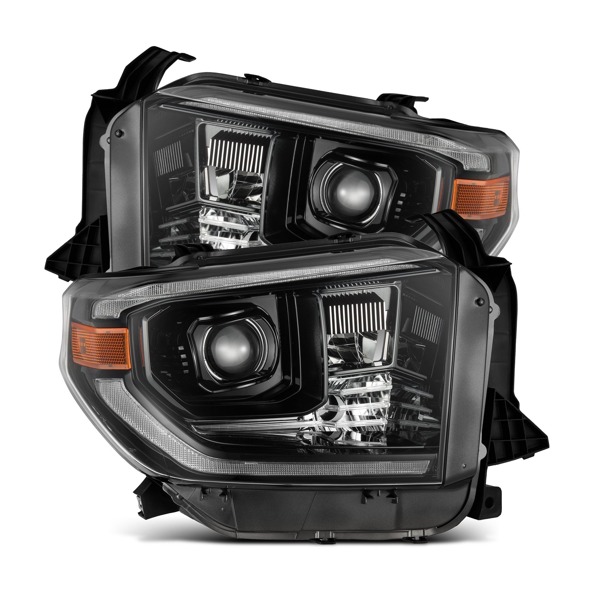 14-21 Toyota Tundra LUXX-Series Projector Headlights Alpha-Black - Apollo Off-Road