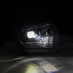 14-21 Toyota Tundra LUXX-Series Projector Headlights Alpha-Black - Apollo Off-Road