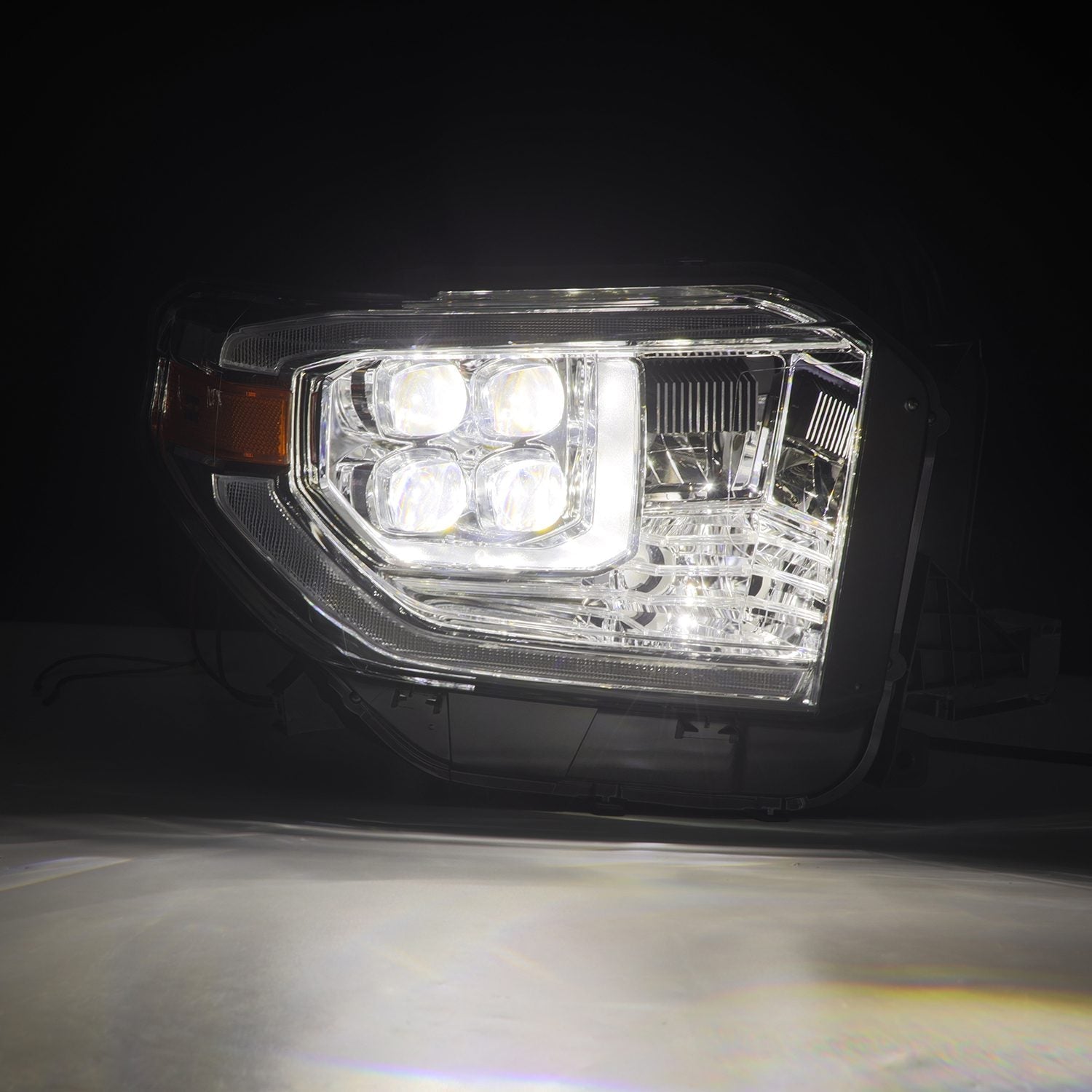 14-21 Toyota Tundra NOVA-Series LED Projector Headlights Chrome - Apollo Off-Road