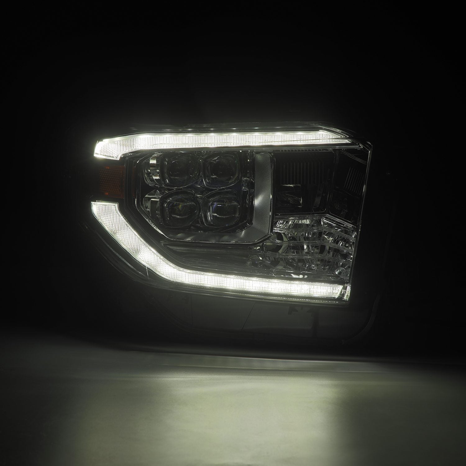 14-21 Toyota Tundra NOVA-Series LED Projector Headlights Chrome - Apollo Off-Road