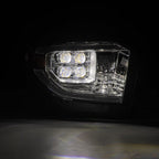 14-21 Toyota Tundra NOVA-Series LED Projector Headlights Chrome - Apollo Off-Road
