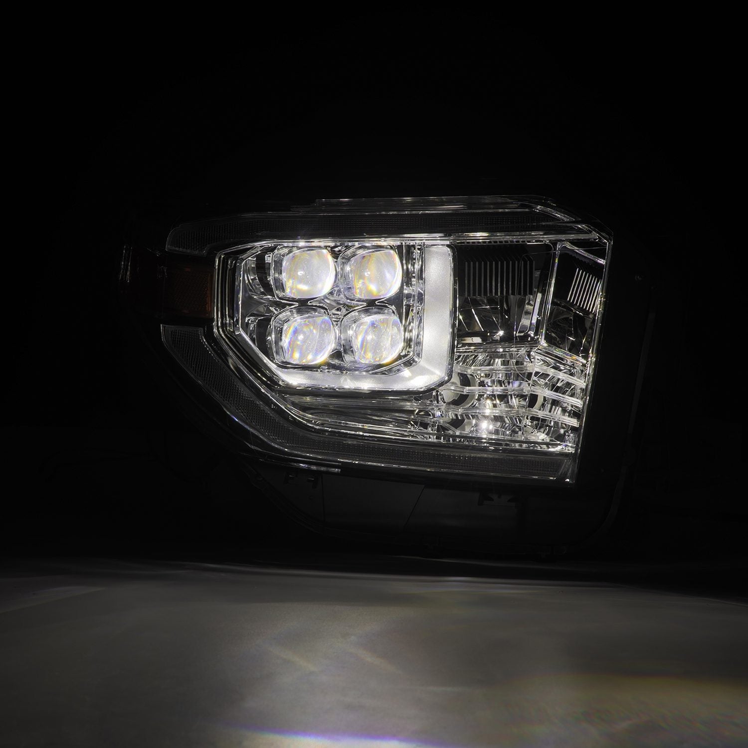 14-21 Toyota Tundra NOVA-Series LED Projector Headlights Chrome - Apollo Off-Road