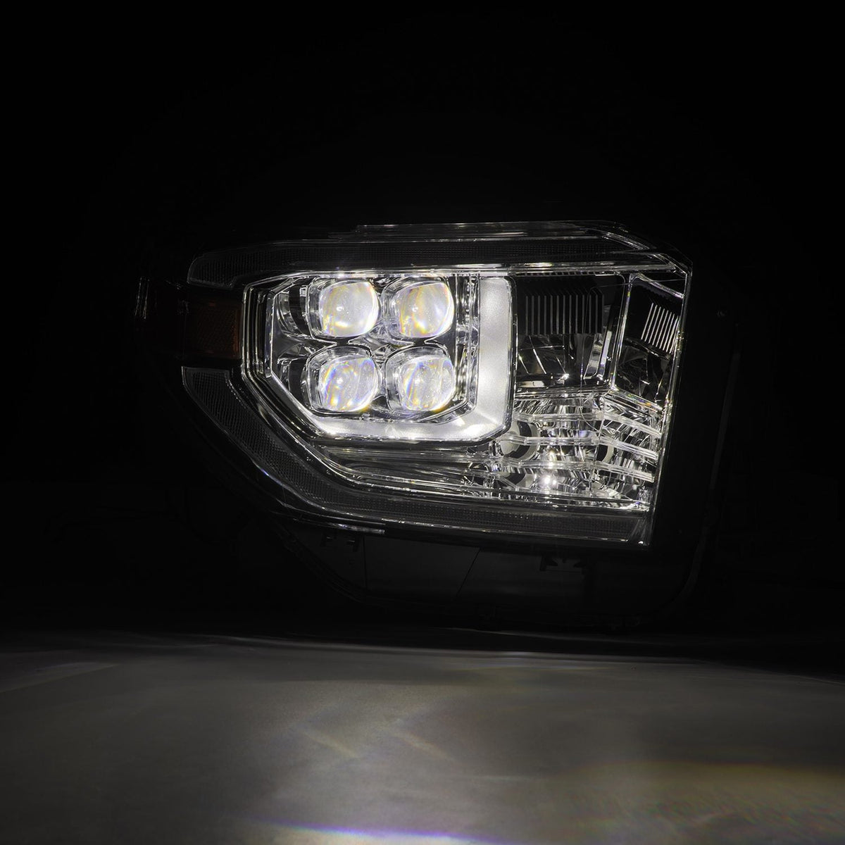 14-21 Toyota Tundra NOVA-Series LED Projector Headlights Chrome - Apollo Off-Road