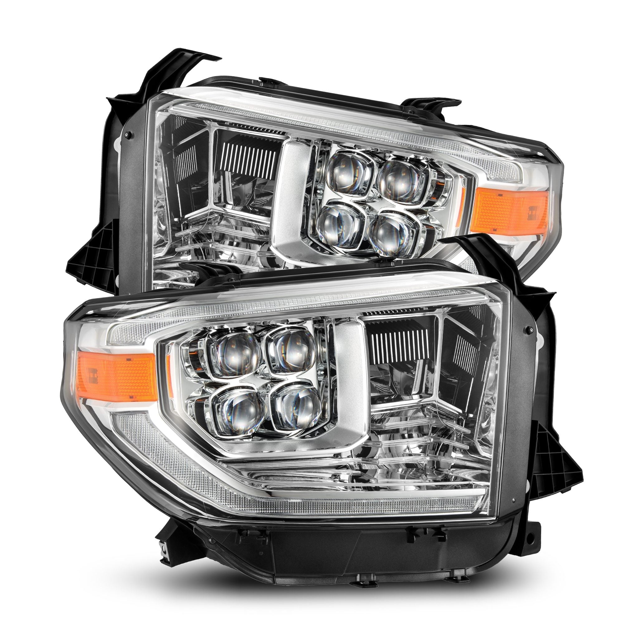 14-21 Toyota Tundra NOVA-Series LED Projector Headlights Chrome - Apollo Off-Road