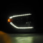 14-21 Toyota Tundra PRO-Series Halogen Projector Headlights Alpha-Black - Apollo Off-Road