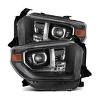 14-21 Toyota Tundra PRO-Series Halogen Projector Headlights Black - Apollo Off-Road