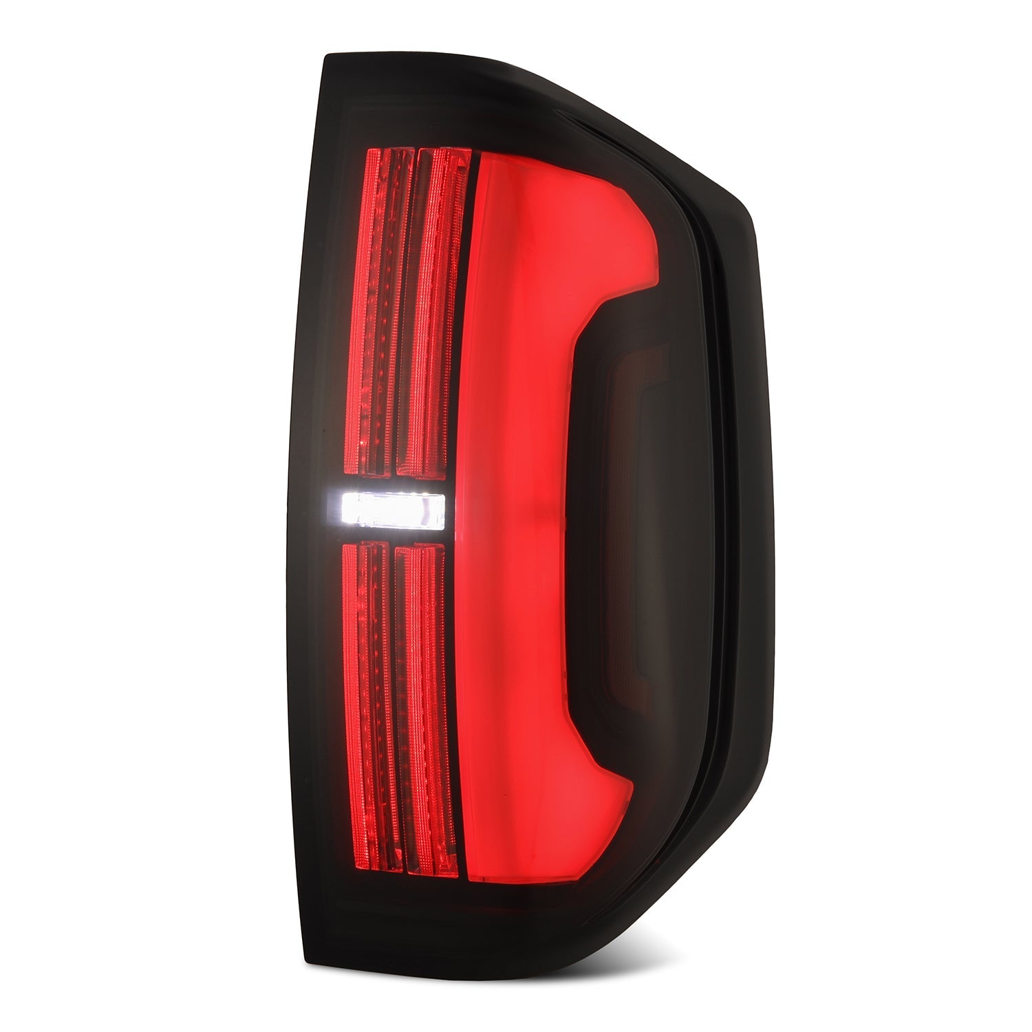 14-21 Toyota Tundra NOVA-Series Prismatic LED Tail Lights Alpha-Black - Apollo Off-Road