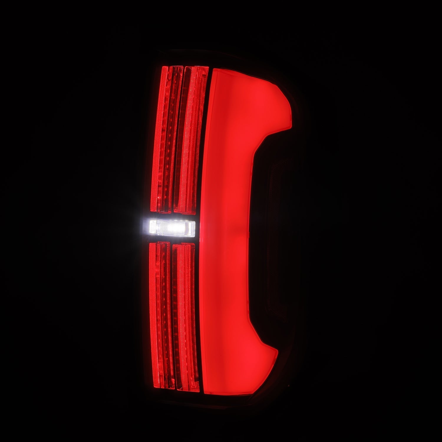 14-21 Toyota Tundra NOVA-Series Prismatic LED Tail Lights Alpha-Black - Apollo Off-Road