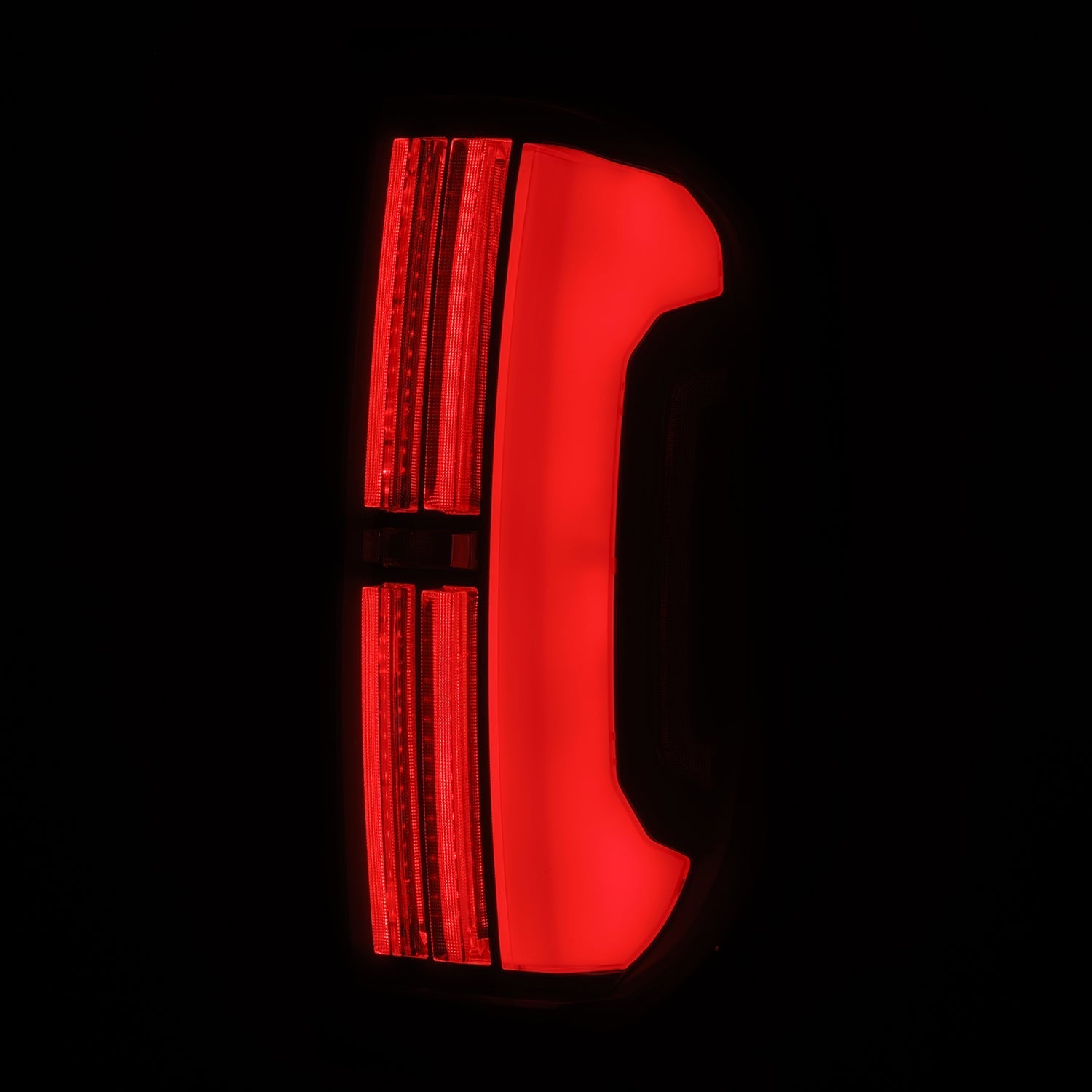 14-21 Toyota Tundra NOVA-Series Prismatic LED Tail Lights Alpha-Black - Apollo Off-Road