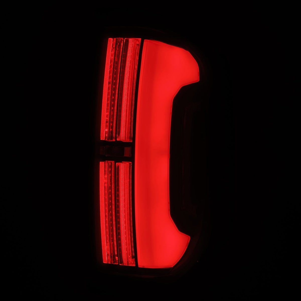 14-21 Toyota Tundra NOVA-Series Prismatic LED Tail Lights Alpha-Black - Apollo Off-Road