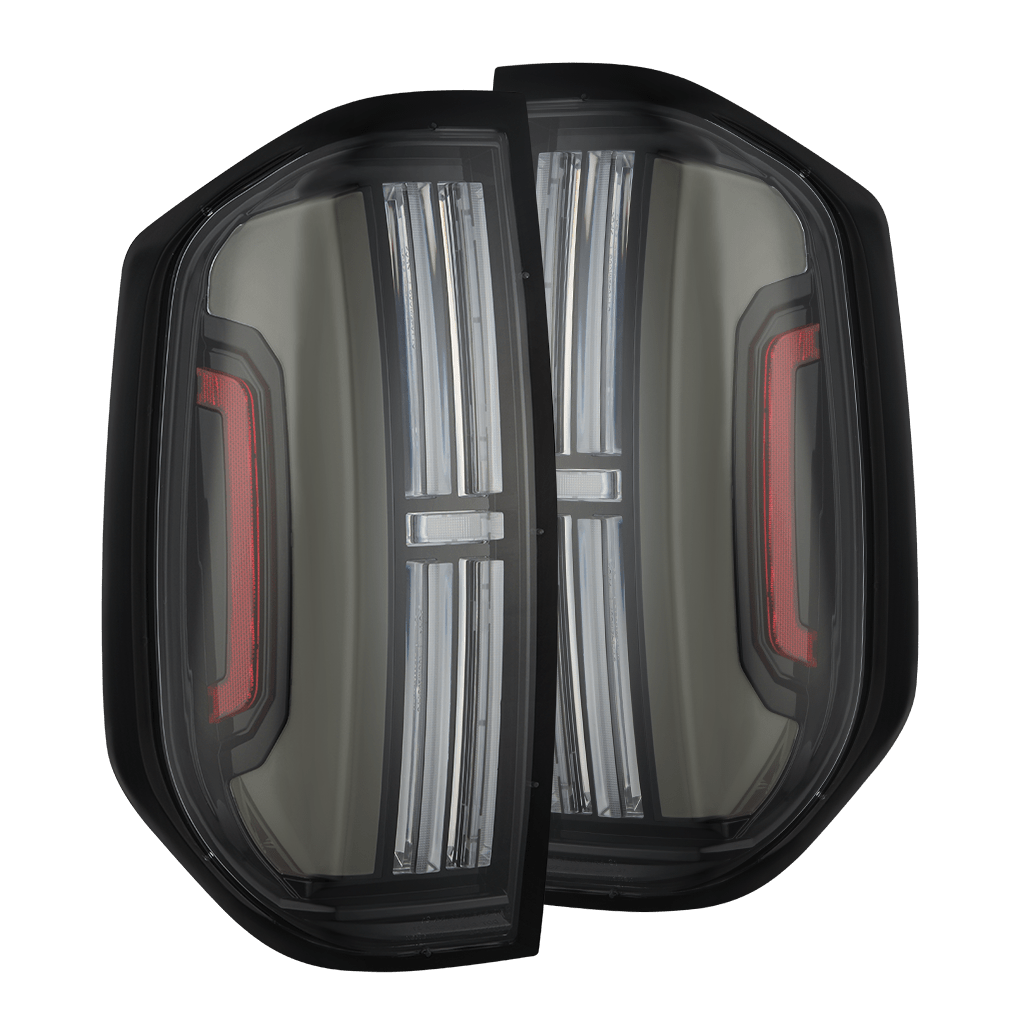 14-21 Toyota Tundra NOVA-Series Prismatic LED Tail Lights Black - Apollo Off-Road