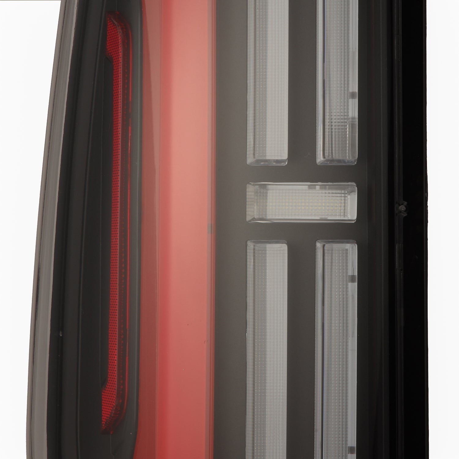 14-21 Toyota Tundra NOVA-Series Prismatic LED Tail Lights Black-Red - Apollo Off-Road