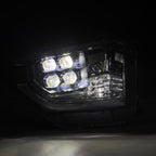 14-21 Toyota Tundra NOVA-Series Projector Headlights Alpha-Black - Apollo Off-Road