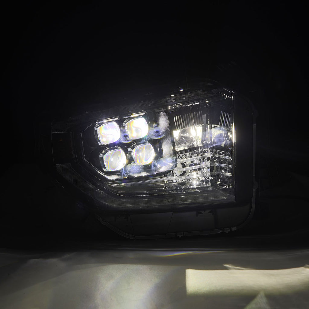 14-21 Toyota Tundra NOVA-Series Projector Headlights Alpha-Black - Apollo Off-Road