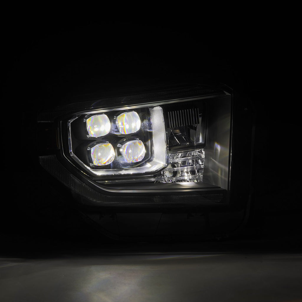 14-21 Toyota Tundra NOVA-Series Projector Headlights Black - Apollo Off-Road