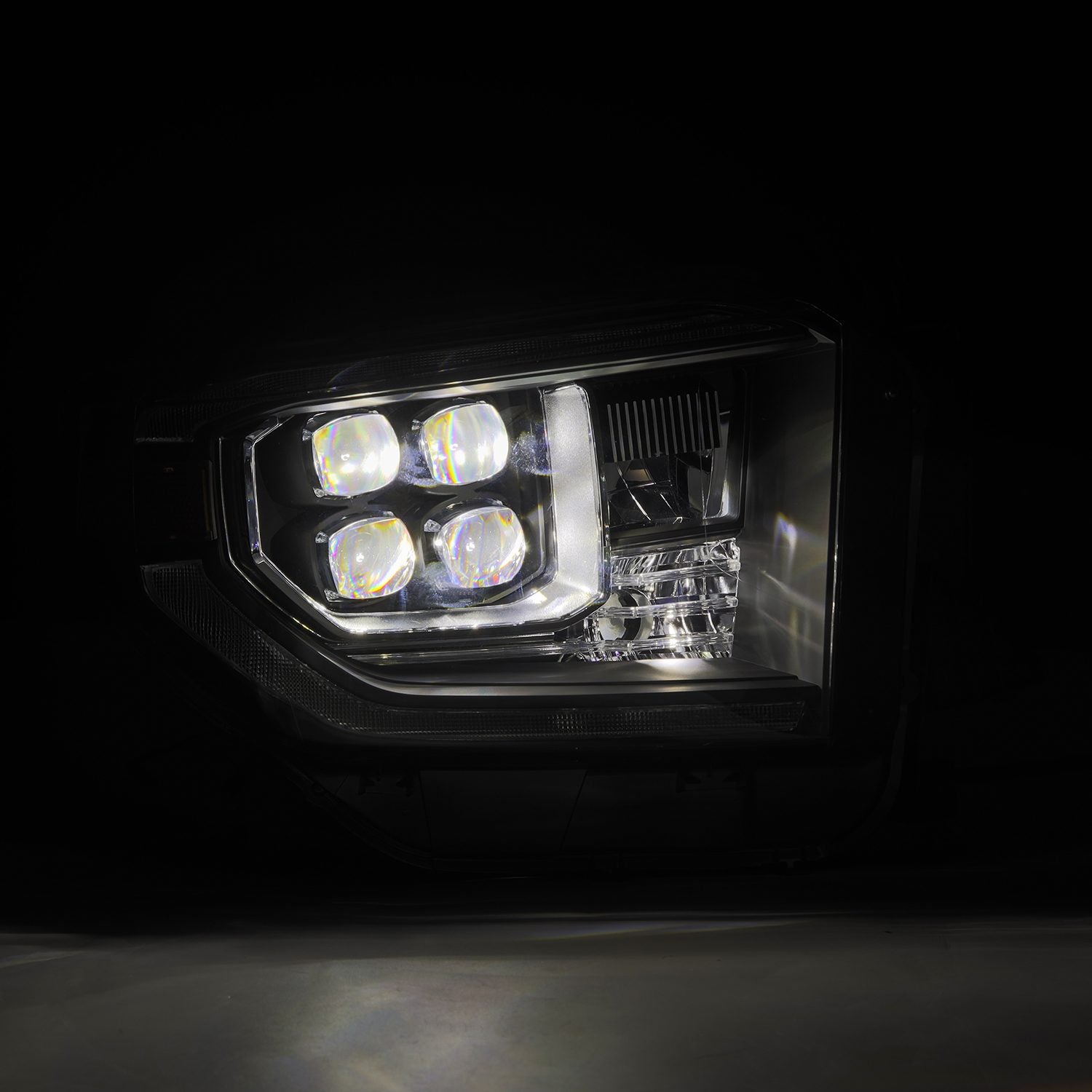 14-21 Toyota Tundra NOVA-Series Projector Headlights Black - Apollo Off-Road