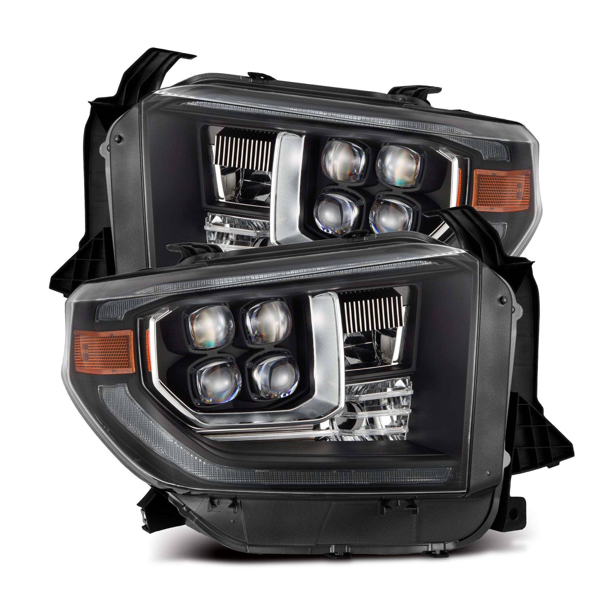 14-21 Toyota Tundra NOVA-Series Projector Headlights Black - Apollo Off-Road