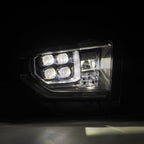 14-21 Toyota Tundra NOVA-Series Projector Headlights Black - Apollo Off-Road