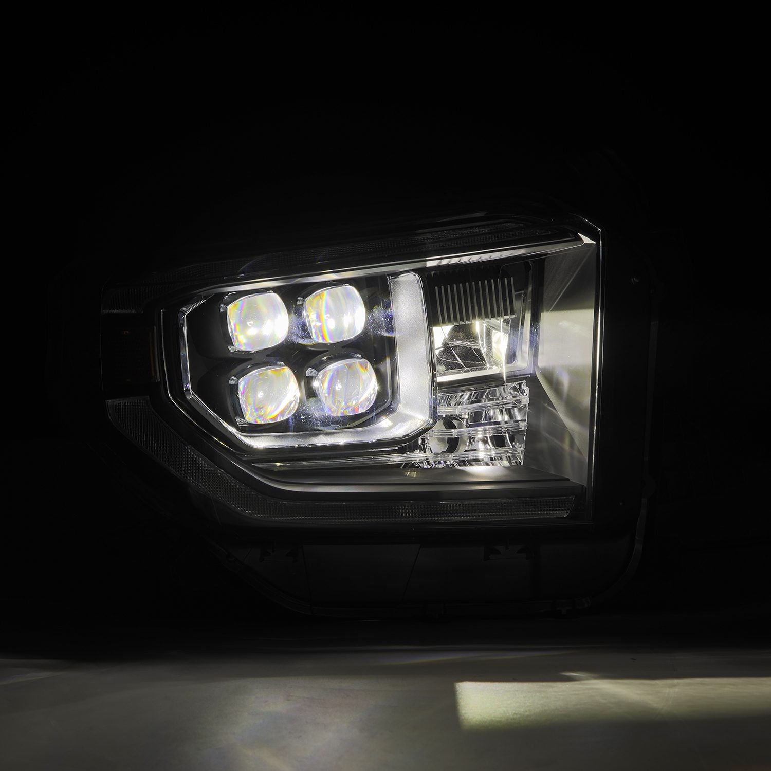 14-21 Toyota Tundra NOVA-Series Projector Headlights Black - Apollo Off-Road