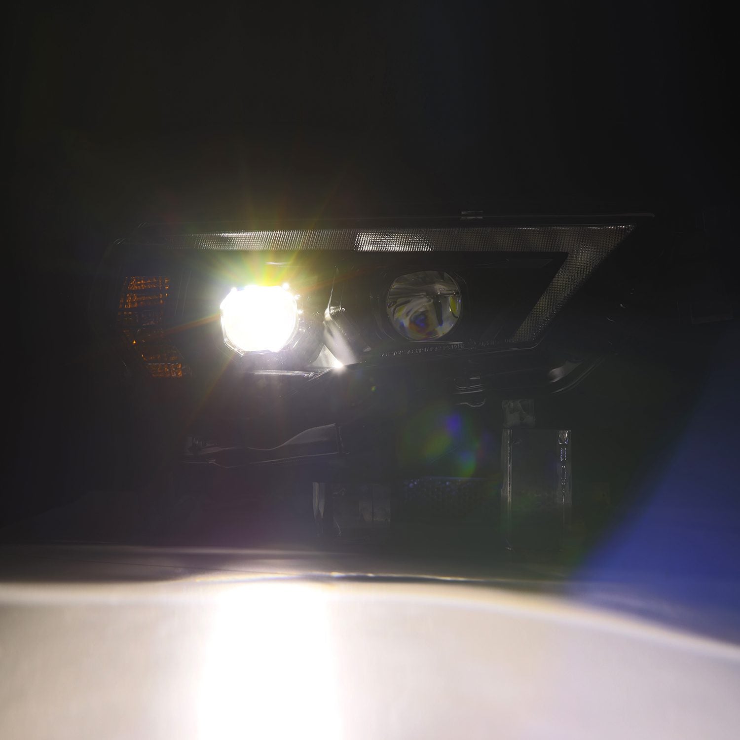 14-22 Toyota 4Runner LUXX-Series Projector Headlights Alpha-Black - Apollo Off-Road