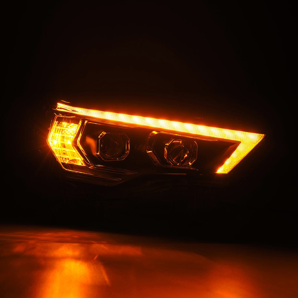 14-22 Toyota 4Runner LUXX-Series Projector Headlights Black - Apollo Off-Road
