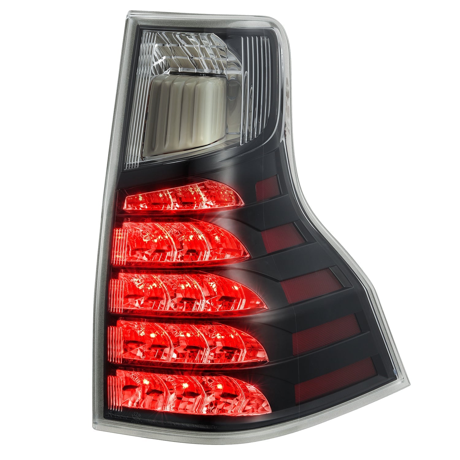 14-23 Lexus GX460 PRO-Series LED Tail Lights Alpha-Black - Apollo Off-Road