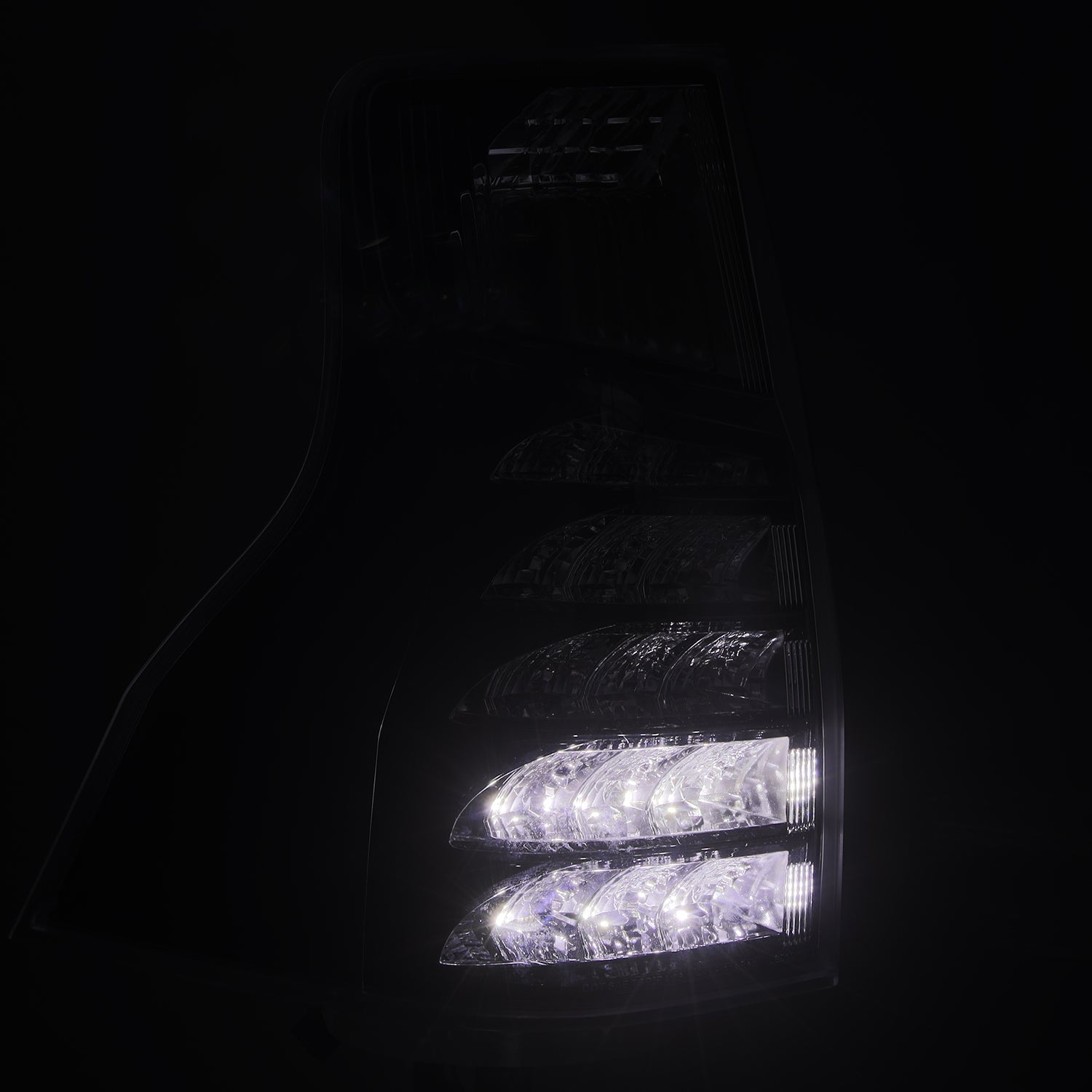 14-23 Lexus GX460 PRO-Series LED Tail Lights Alpha-Black - Apollo Off-Road