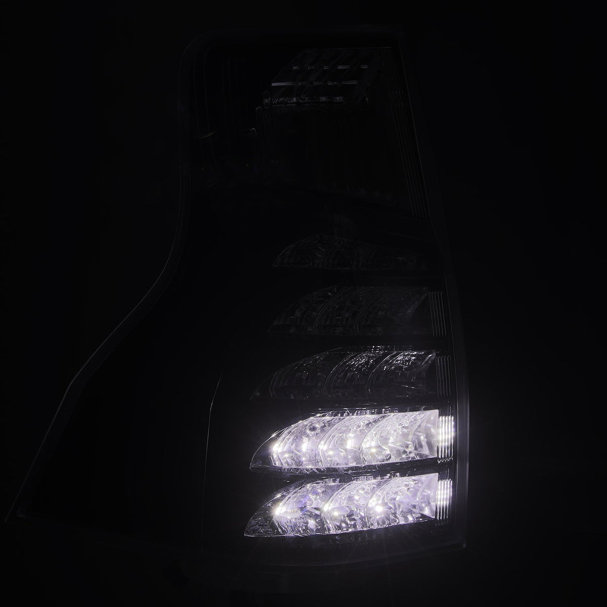 14-23 Lexus GX460 PRO-Series LED Tail Lights Alpha-Black - Apollo Off-Road