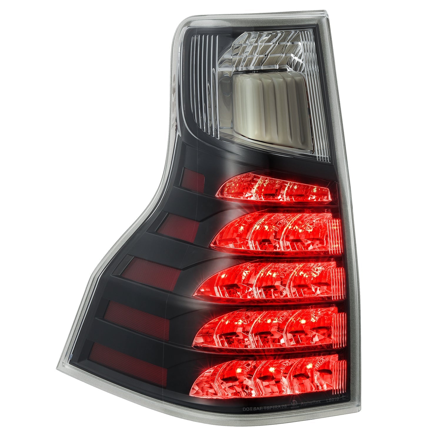 14-23 Lexus GX460 PRO-Series LED Tail Lights Alpha-Black - Apollo Off-Road