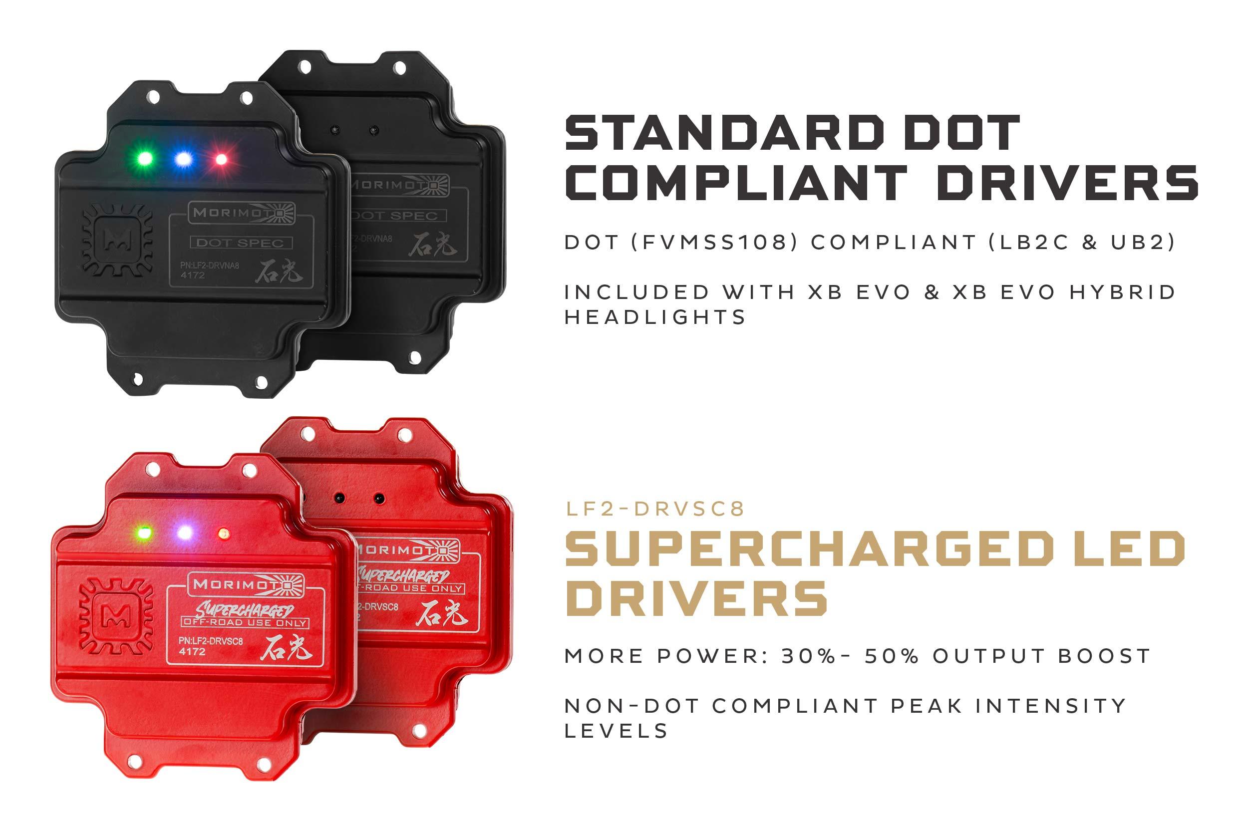 14-24 Toyota 4Runner Supercharged Drivers: LF2-531 or LF2-531Y (Set) - Apollo Off-Road