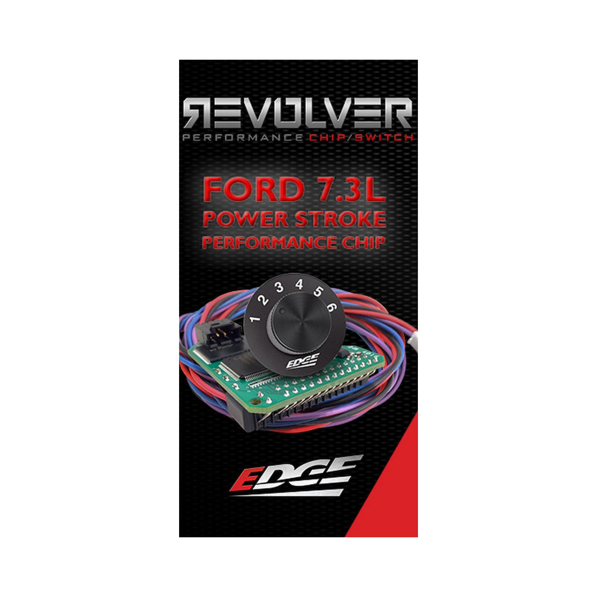 Revolver Early 1999 Ford 7.3L Powerstroke Diesel Auto 6-Chip XLE7 Master Box Code Edge Products