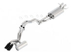 2018-2024 Ford Expedition / Lincoln Navigator 3.5L V6 Cat-Back Exhaust System, Touring, Black Chrome Tips