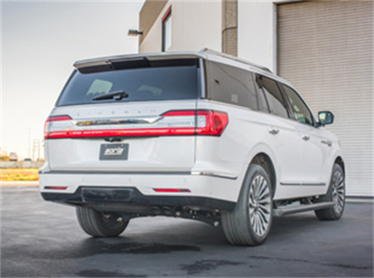 2018-2024 Ford Expedition / Lincoln Navigator 3.5L V6 Cat-Back Exhaust System, Touring, Black Chrome Tips