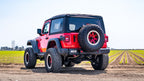 2018-2026 Jeep Wrangler JL 2.0L 4Cyl High Clearance Cat-Back Exhaust System, S-Type, Brushed Turn Down Tip