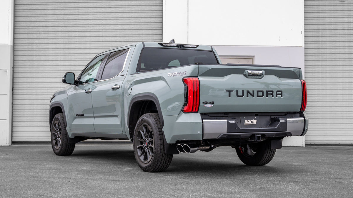 2022-2026 Toyota Tundra 3.4L V6 Cat-Back Exhaust System, ATAK, Chrome Tips