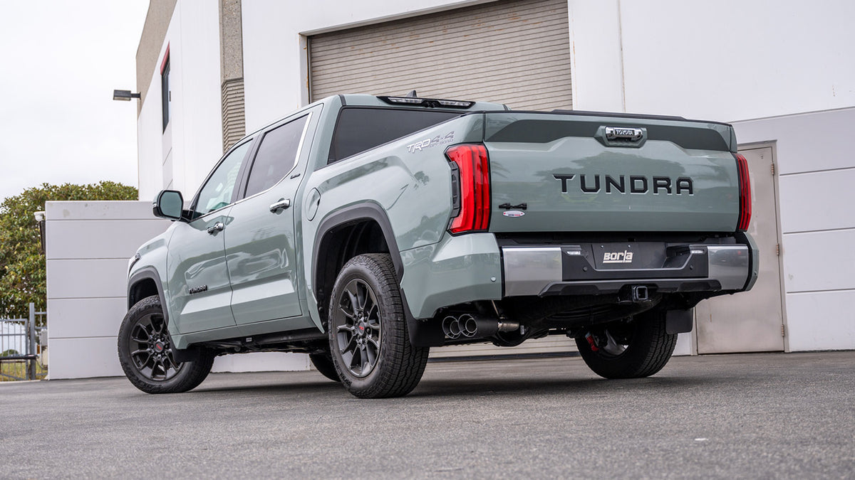 2022-2026 Toyota Tundra 3.4L V6 Cat-Back Exhaust System, ATAK, Carbon Fiber Tips