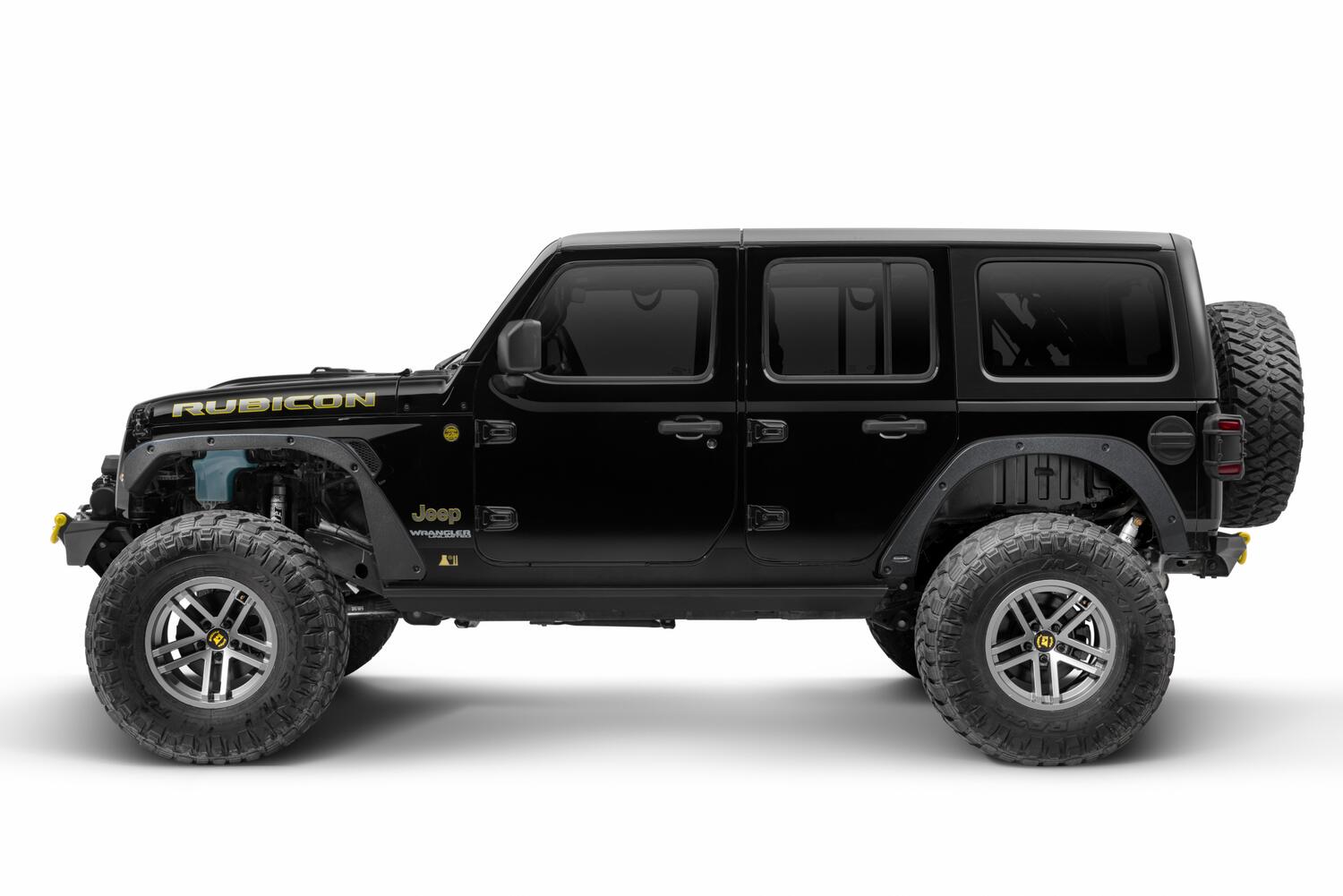 Trail Armor Delete Kit For Trail Armor Fender Delete Kit For 18-23 Jeep Wrangler 2/4 Door Bushwacker