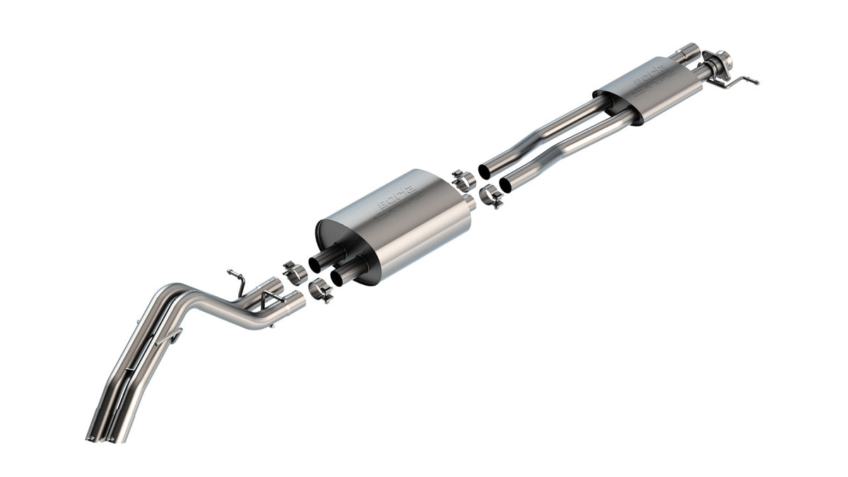 2024-2026 Ford Ranger 2.7L V6 High Clearance Cat-Back Exhaust System, S-Type