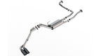 2022-2026 Nissan Frontier 3.8L V6 Cat-Back Exhaust System, S-Type, Black Chrome Tips