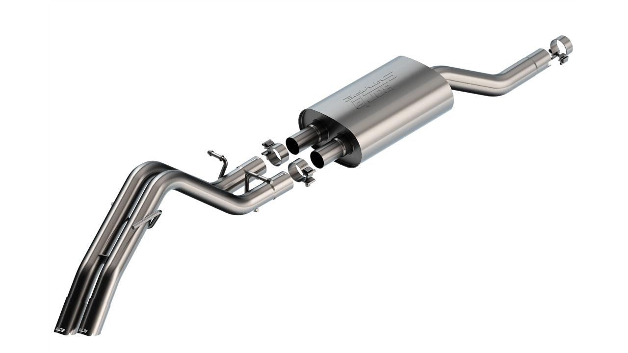 2024-2026 Ford Ranger 2.3L 4Cyl High Clearance Cat-Back Exhaust System, S-Type
