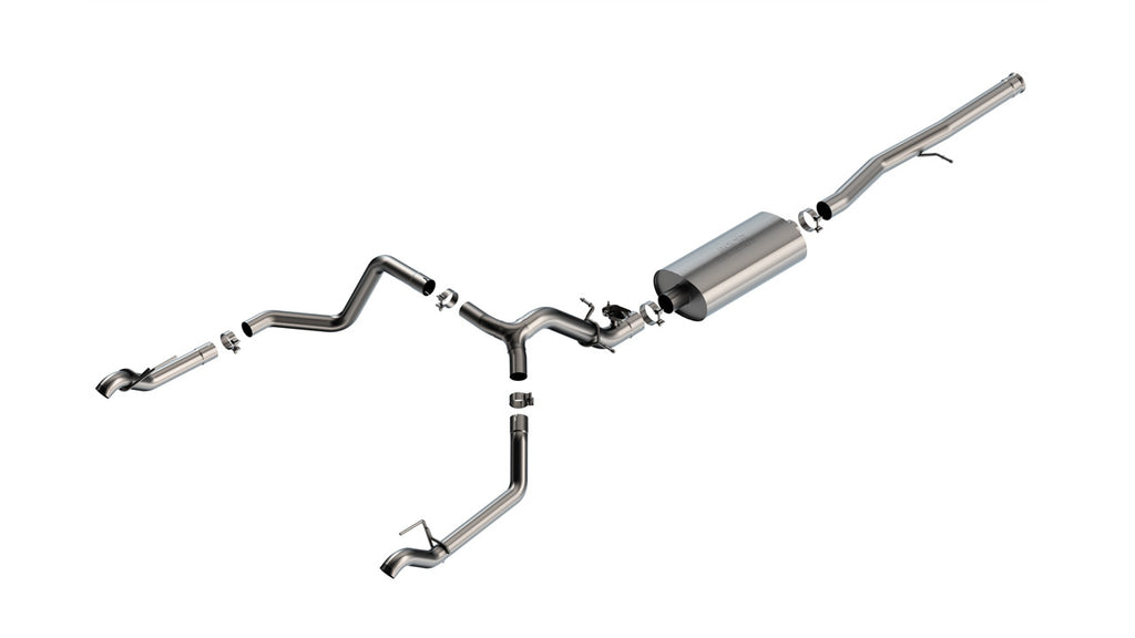 2024-2026 Chevrolet Silverado 1500 / GMC Sierra 1500 6.2L V8 Cat-Back Exhaust System, Touring