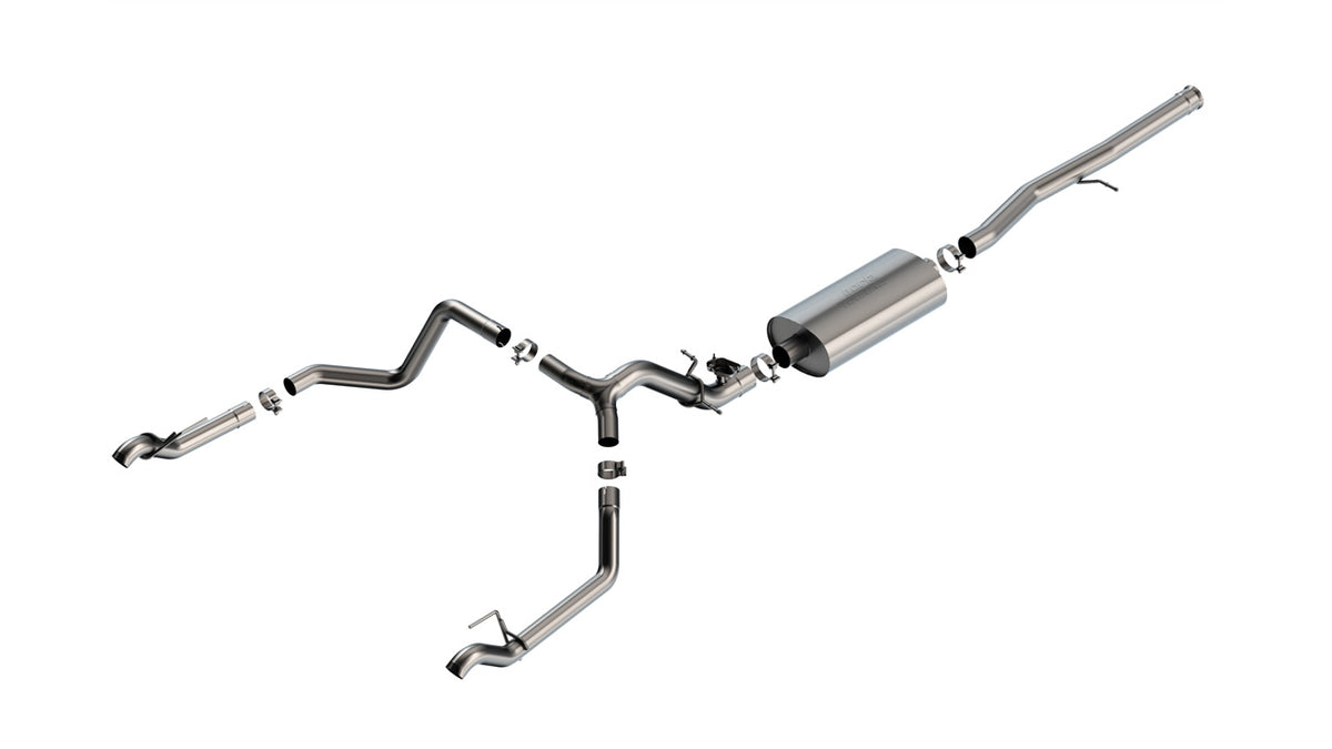 2024-2026 Chevrolet Silverado 1500 / GMC Sierra 1500 6.2L V8 Cat-Back Exhaust System, Touring