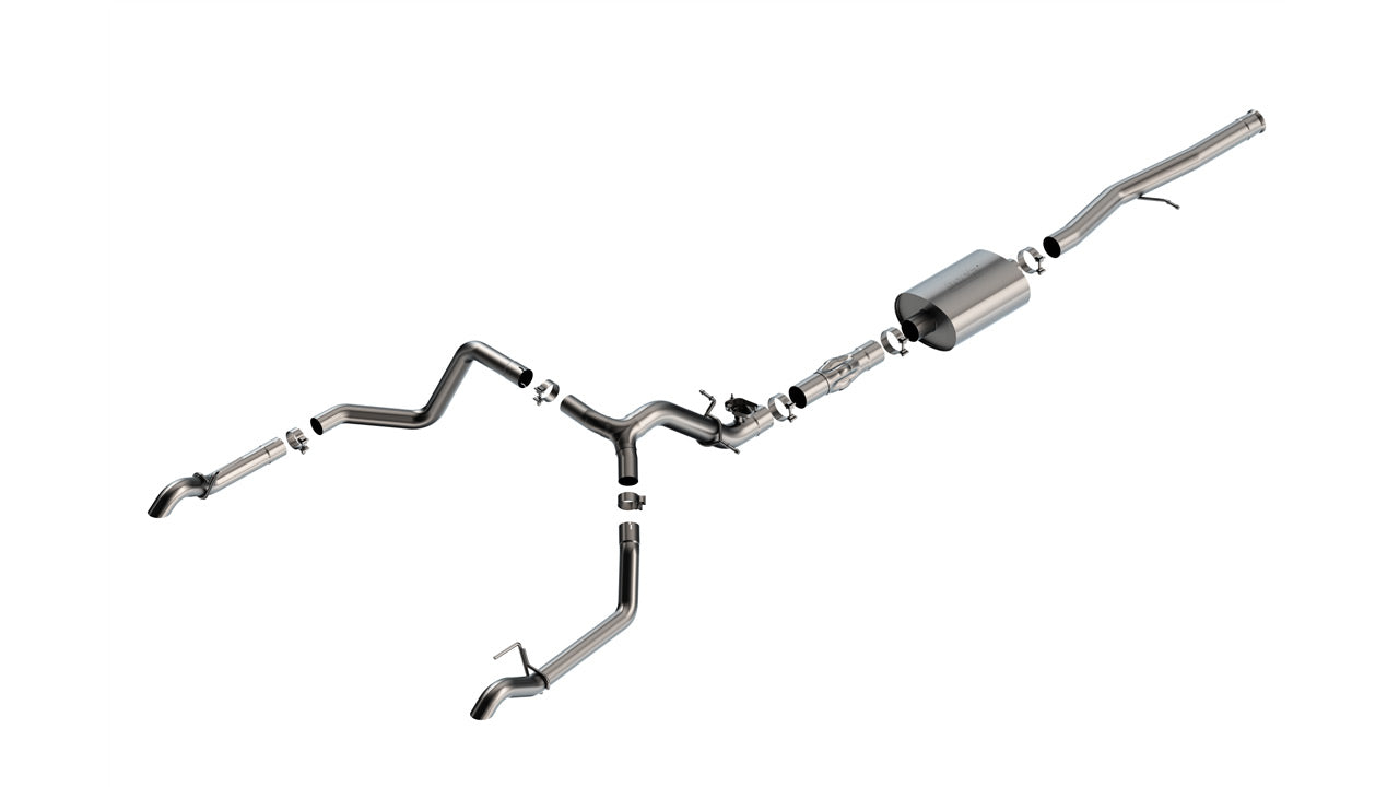 2024-2026 Chevrolet Silverado 1500 ZR2 / GMC Sierra 1500 AT4X 6.2L V8 Cat-Back Exhaust System, ATAK